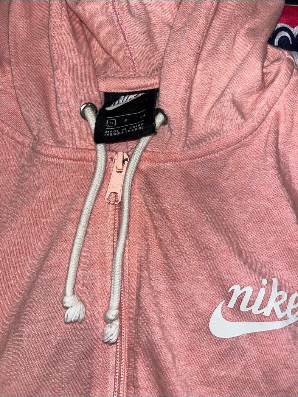 Nike Pink zip up
